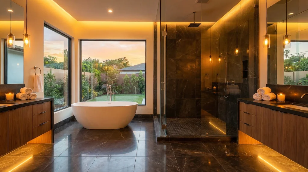 Spa-like Primary Bathroom